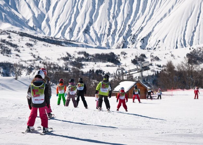 Ski alpin avec l’ESF