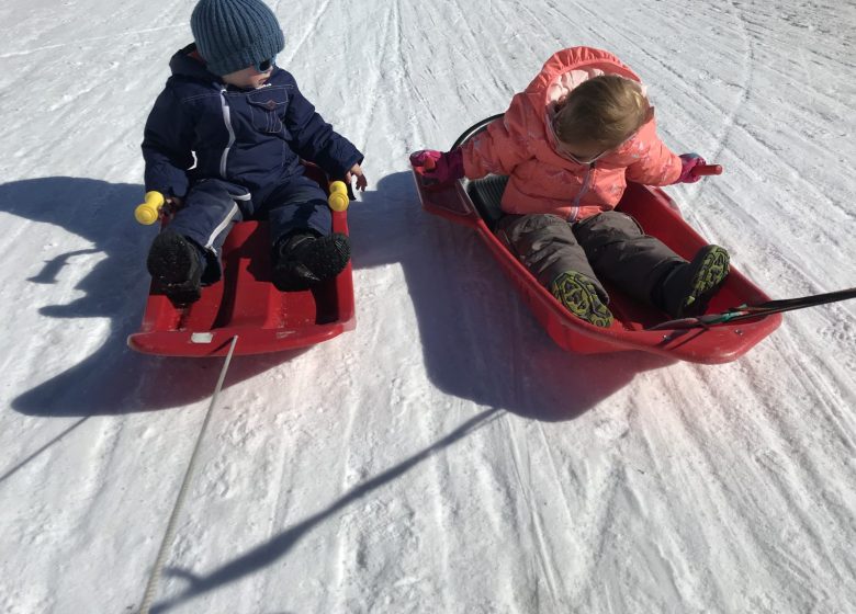 Piste de luge du Mollard