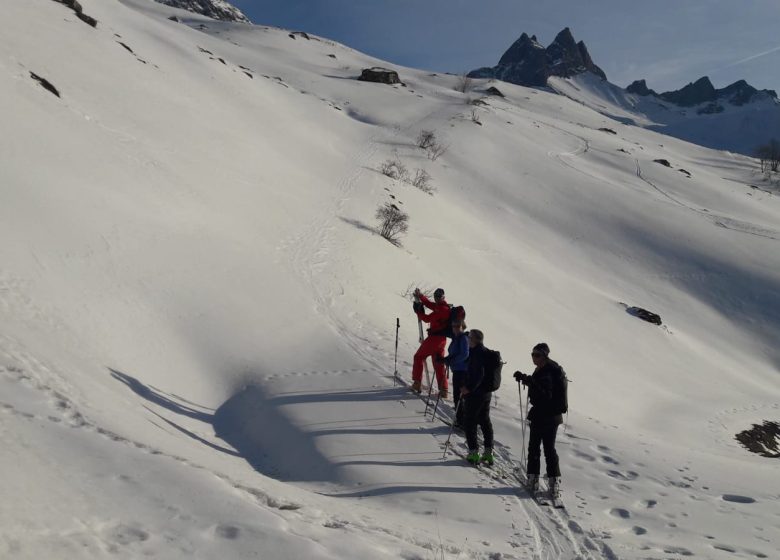 Sortie ski de randonnée à la carte avec l’ESF