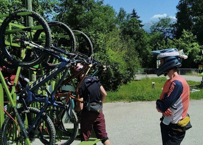 Enduro VTT sur secteur naturel