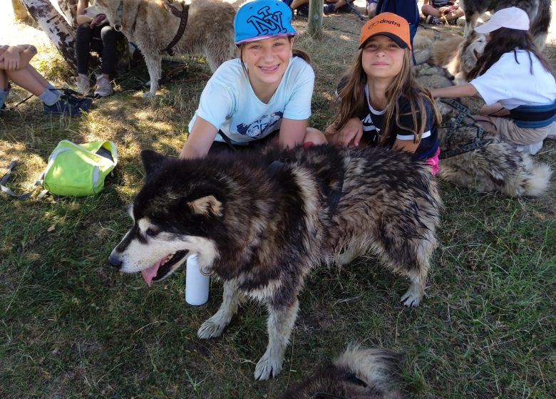 Mini-camp Les loups ! avec le Centre de loisirs