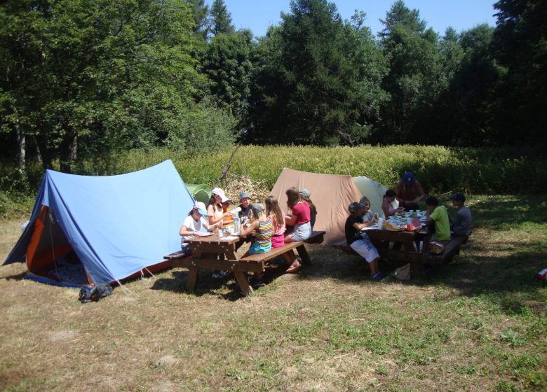 Mini-camp Les loups ! avec le Centre de loisirs