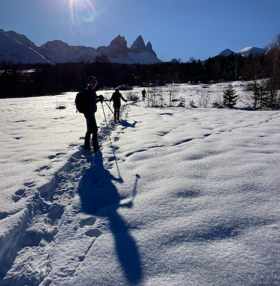 Découverte du Plateau des Aiguilles d’Arves en raquettes