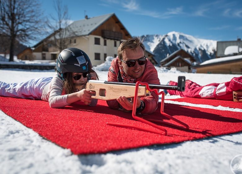 Tir à la carabine laser avec l’ESF – Initiation