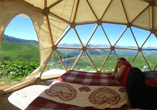 Nuit sous dôme au Chalet d’la Croë