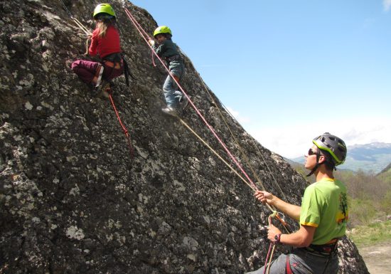 Site d&rsquo;escalade de la Saussaz