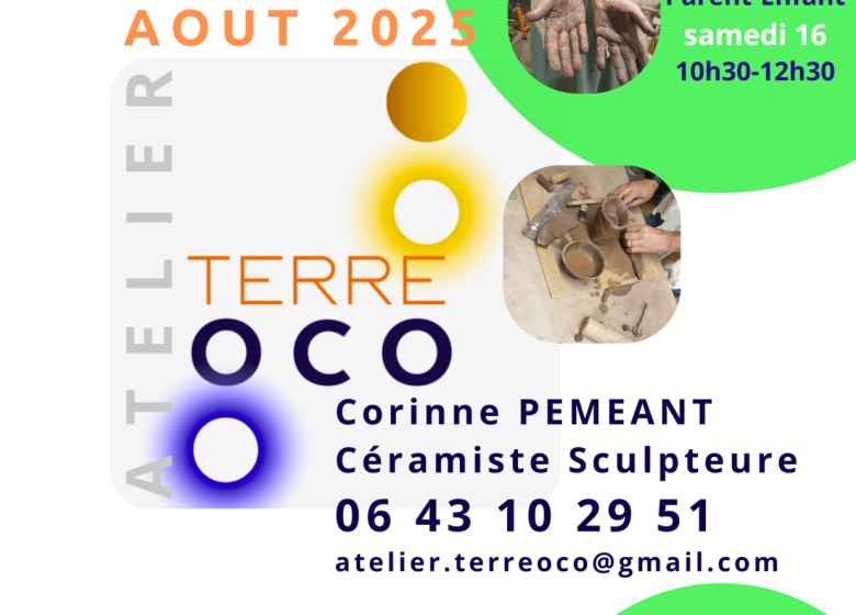 Atelier de poterie enfant
