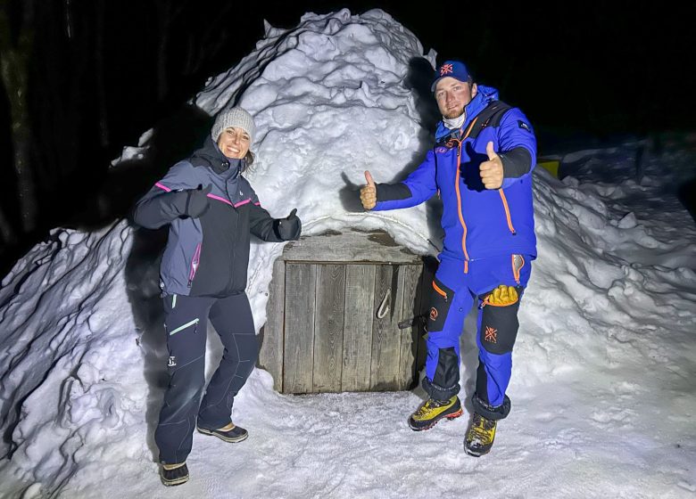 Soirée inuit en igloo