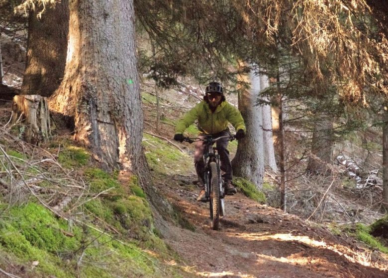 Enduro VTT sur secteur naturel