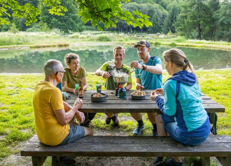 Plan d&rsquo;eau et baignade d&rsquo;Albiez-le-Jeune