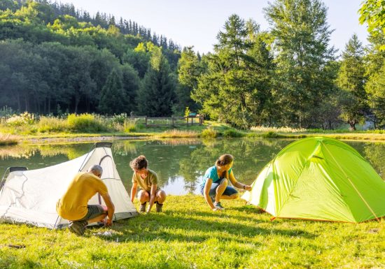 Zone de bivouac des Léchères
