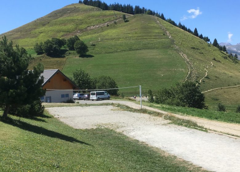 Terrain de beach-volley