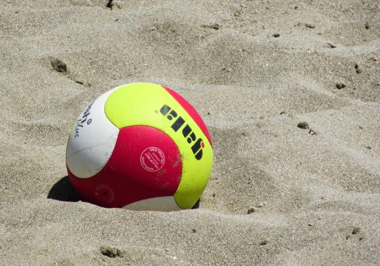 Terrain de beach-volley