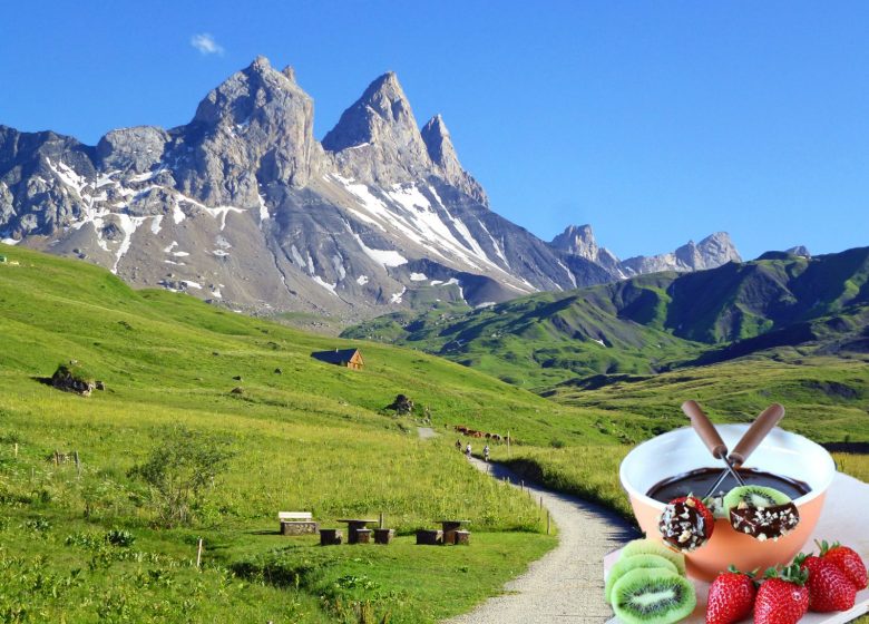 « Fondue au chocolat » petite randonnée familiale