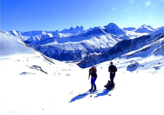 Panorama des Arves, randonnée raquettes