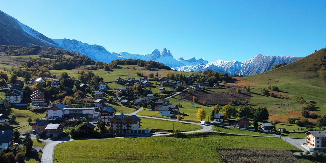 vue aiguilles albiez