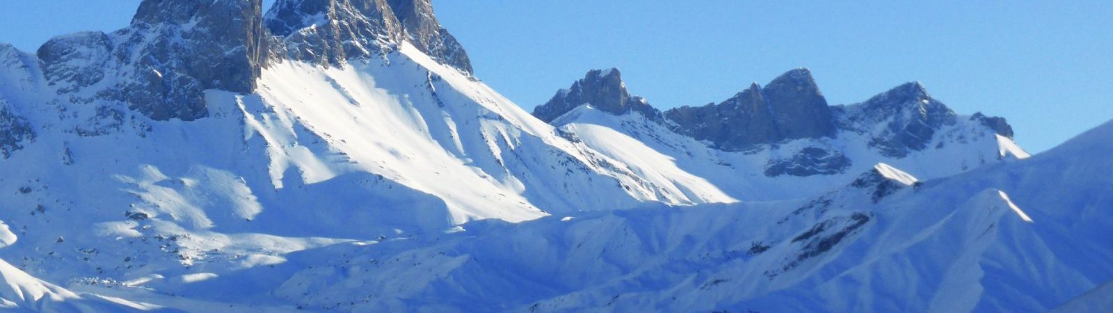 Le panorama d&rsquo;Albiez en raquettes