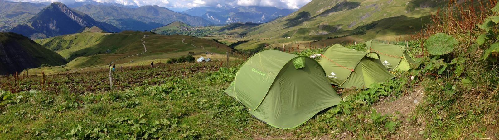 Nuit sous tente au Chalet d’la Croë