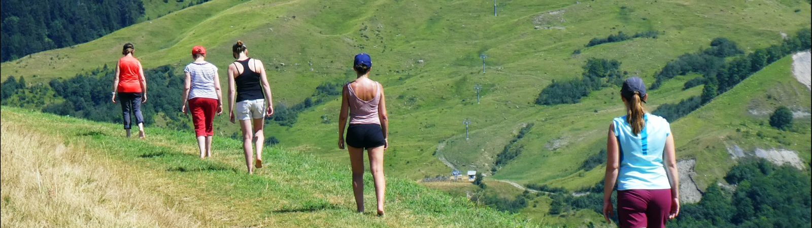 Marche consciente adaptée à la randonnée