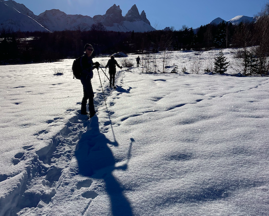 Découverte du Plateau des Aiguilles d’Arves en raquettes