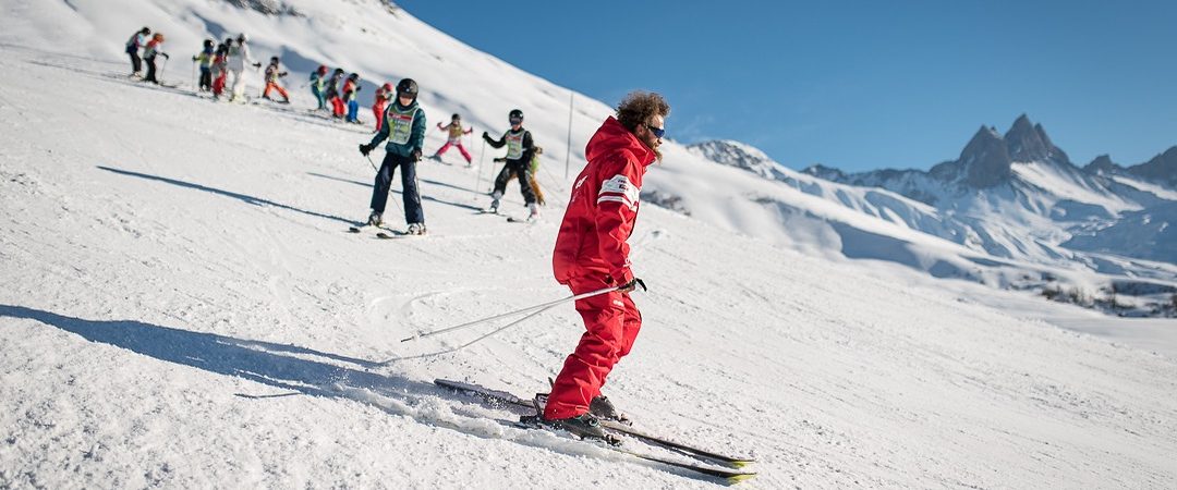 Cours de ski avec l’ESF