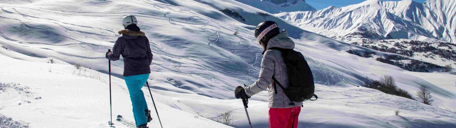 Leçon de ski de randonnée avec Valentin Jullien