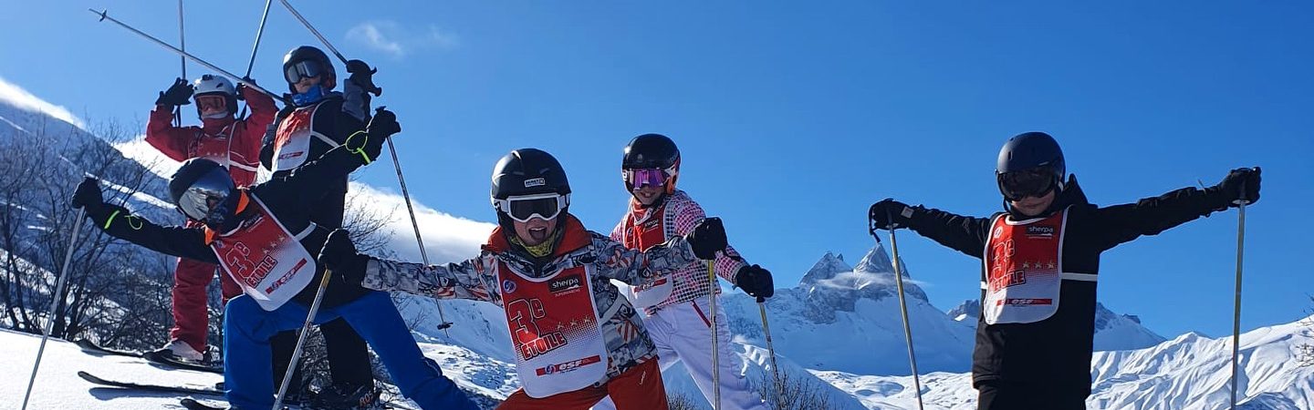 Cours de ski avec l’ESF – Team Compet’
