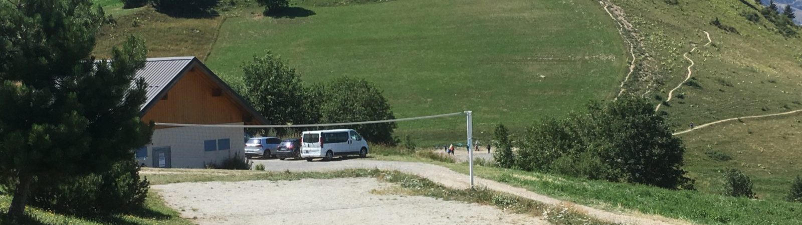 Terrain de beach-volley