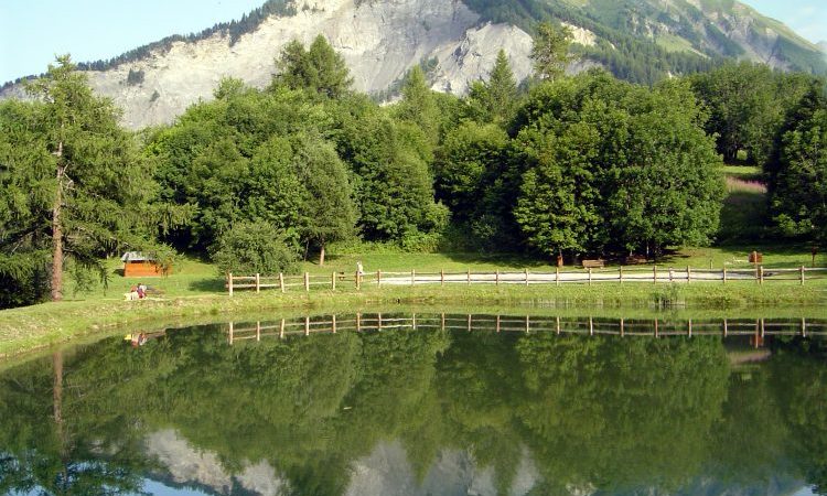 Plan d’eau et baignade d’Albiez-le-Jeune