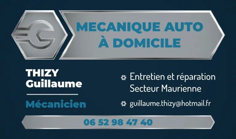 Thizy Guillaume – Mécanicien automobile à domicile