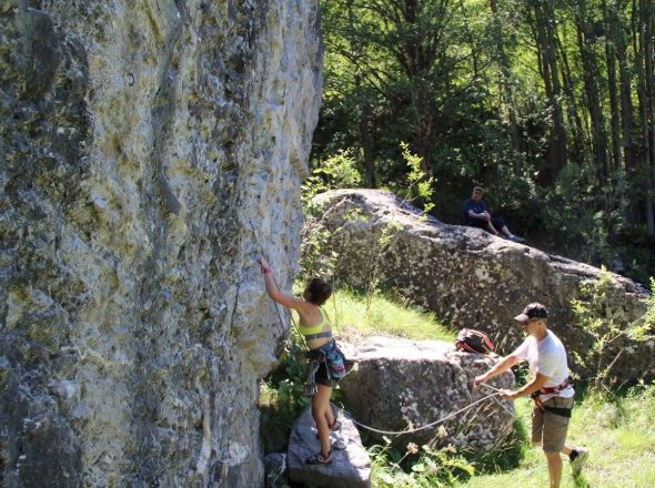 Arvan Evasion – Sortie escalade à la Saussaz