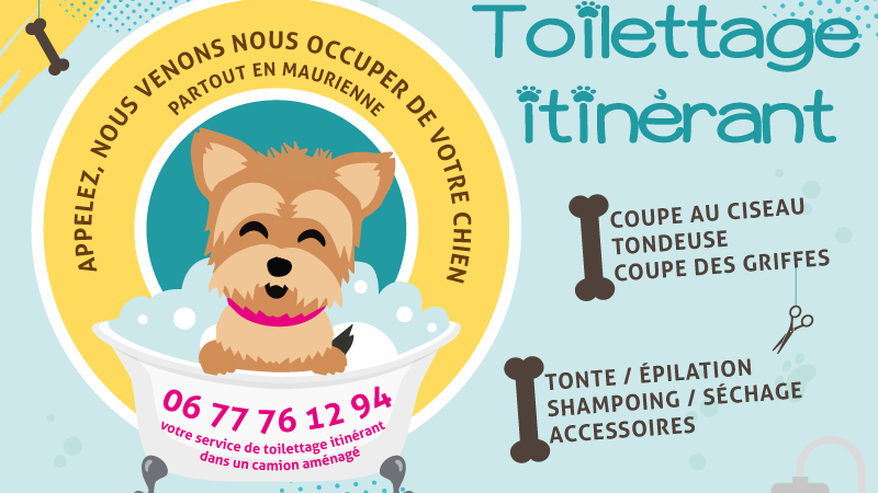 Toilettage itinérant Mauriennais