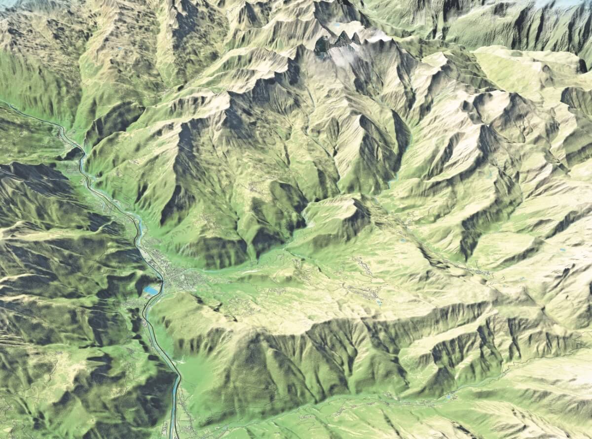 Fond de carte montagnicimes