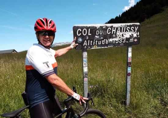 Montée  au Col du Chaussy