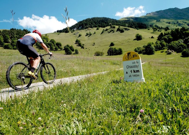 Montée  au Col du Chaussy