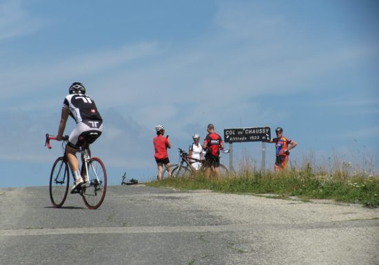 Col du Chaussy par les lacets de Montvernier