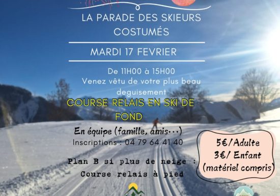 La Carna&rsquo;Ski – Course conviviale de ski de fond