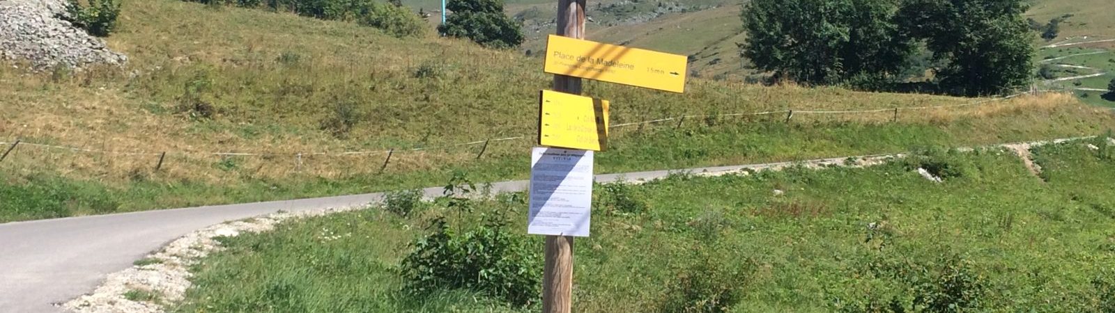 Ludoparcours La route de Montgellafrey