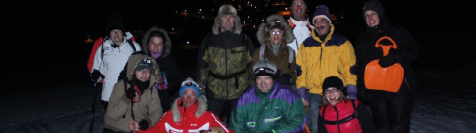 Sortie Raquettes nocturne avec Mathieu Taboury