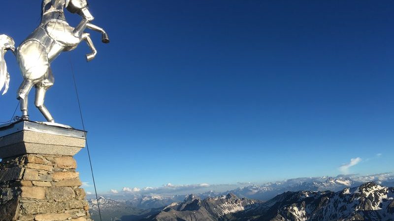 Kilomètre vertical du cheval noir.