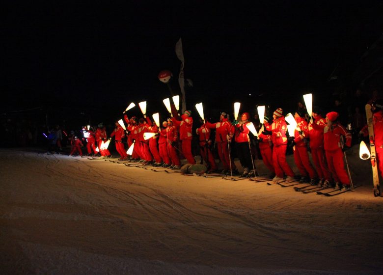 Spectacle Son et Lumière « Histoire du ski »