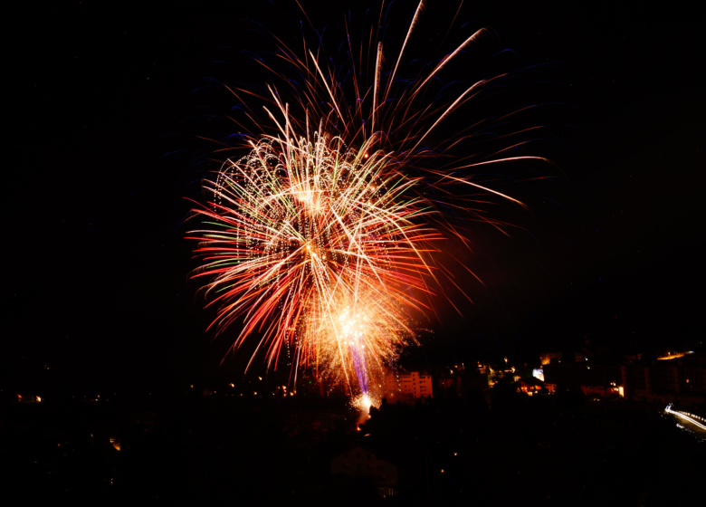 Feu d’artifice du 31 décembre