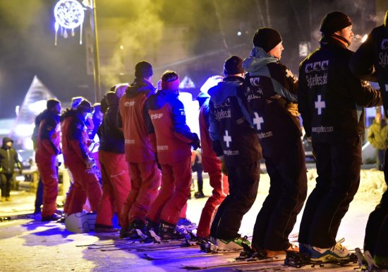 Descente aux flambeaux ESF