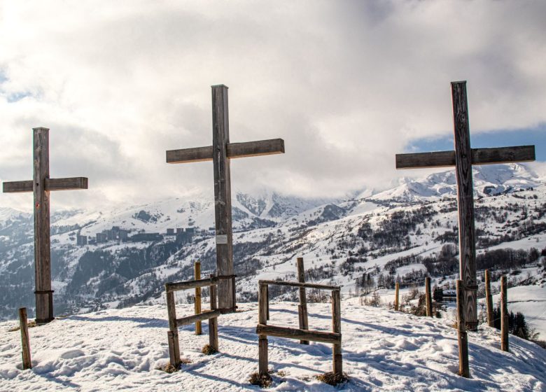 La montée des 3 croix