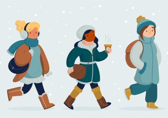 Sortie pédestre avec accompagnateurs