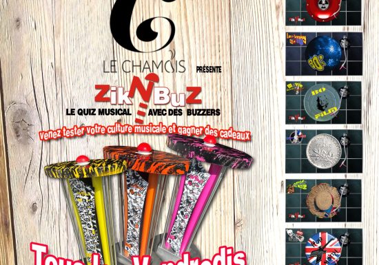 Quiz musical avec des buzzers au Chamois