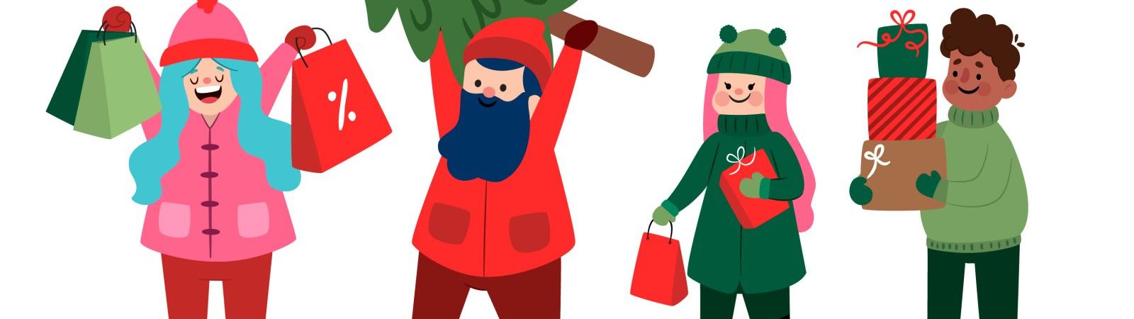 Vente de sapins et Pot de Noël