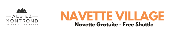 Navette skibus – Bas du village – Chef-lieu – Mollard