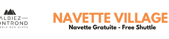 Navette skibus – Bas du village – Chef-lieu – Mollard