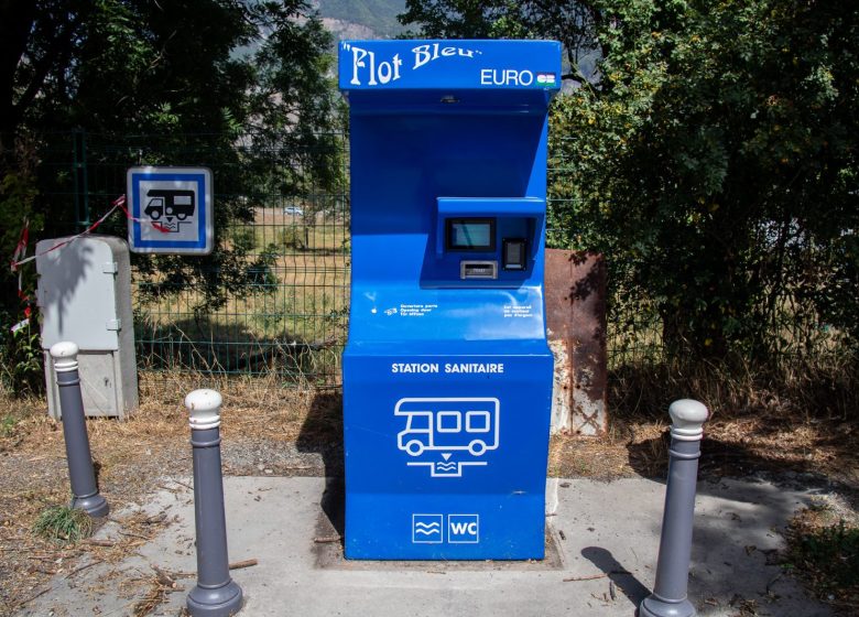 Aire de service – Camping-cars – Borne Flot Bleu